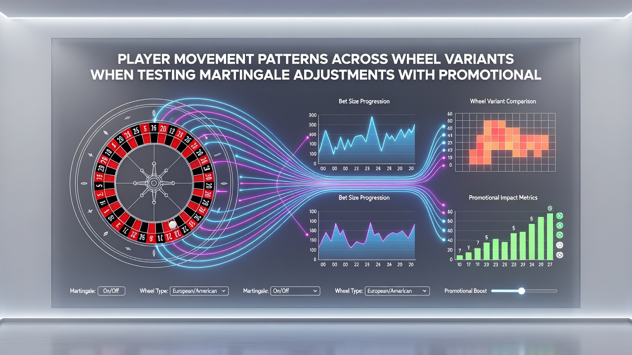 Analyse von Spielerbewegungen in Live-Mobile-Roulette mit Martingale-Tests